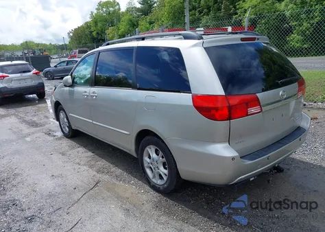 2005 Toyota Sienna Xle Limited из США, поврежденный, VIN 5TDBA22C25S045163